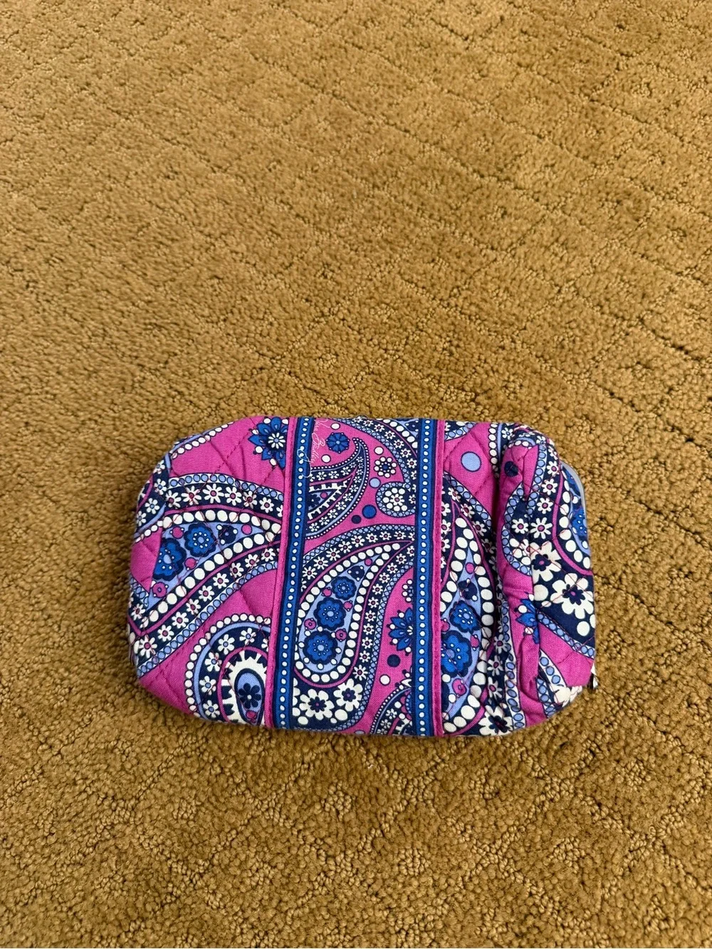 Vera Bradley Kisslock Clutch Wallet Boysenberry Pattern